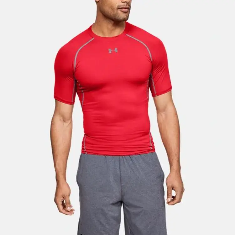 Under Armour Top Uomo Rosso 4347344 miniatura 4