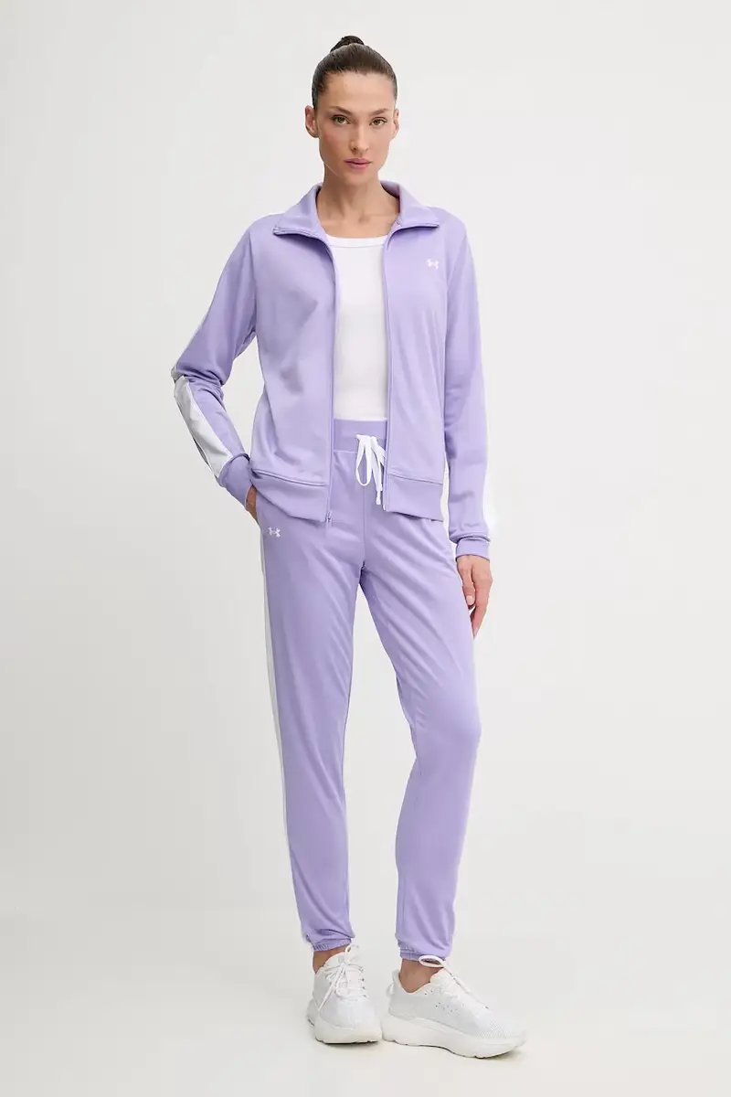 tuta sportiva Tricot colore nero 1365147 Violetto