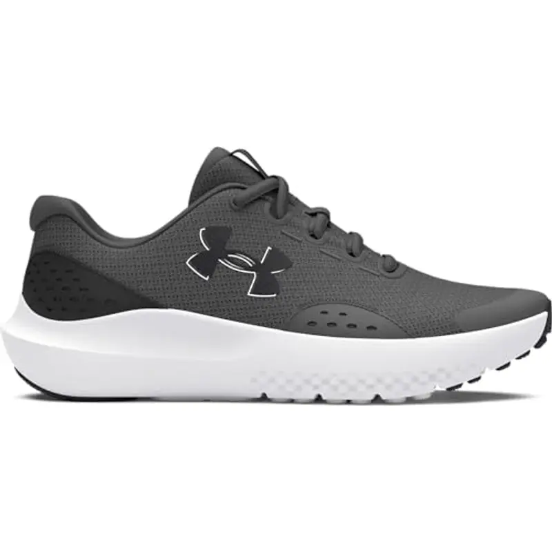 Under Armour UA Bgs Surge 4, Scarpe da Corsa Bambini e Ragazzi, Castlerock Anthracite Anthracite, 40 EU