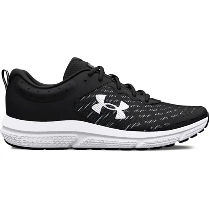 Under Armour Ua Charged Assert 10, Scarpa da corsa Uomo, Nero, 49.5 EU