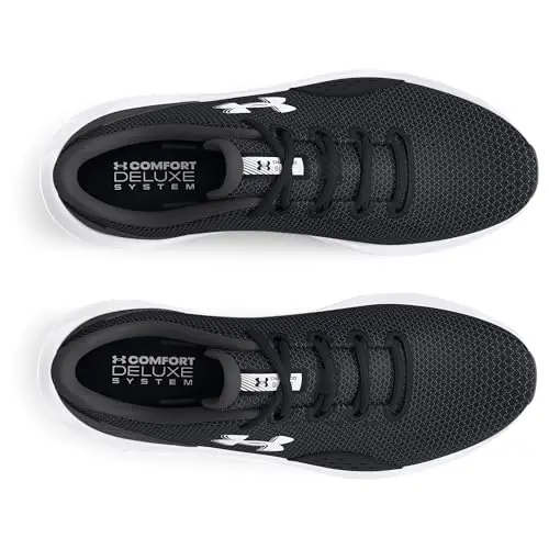 Under Armour Ua Charged Surge 4, Scarpa da corsa Uomo, Black Anthracite White, 45 EU miniatura 3