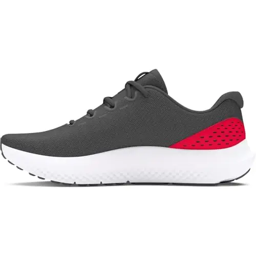 Under Armour UA Charged Surge 4, Scarpa da Corsa Uomo, Castlerock Red Red, 45 EU