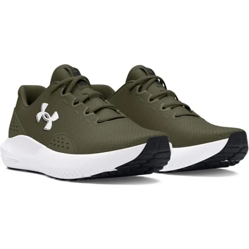 Under Armour UA Charged Surge 4, Scarpa da Corsa Uomo, Marine Od Green Marine Od Green White, 47.5 EU miniatura 2