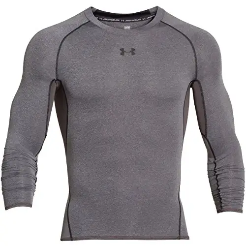 Under Armour UA HeatGear Long Sleeve Maglia A Maniche Lunghe, Uomo