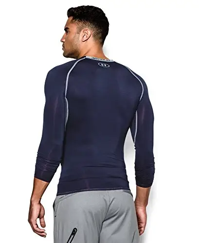 Under Armour UA HeatGear Long Sleeve Maglia A Maniche Lunghe, Uomo miniatura 2