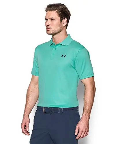 Under Armour Polo Uomo Verde 3462822 miniatura 3