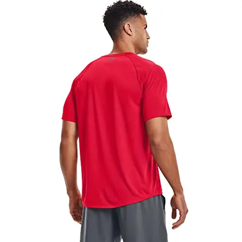 Under Armour T-shirt Uomo Rosso 3134560 miniatura 3