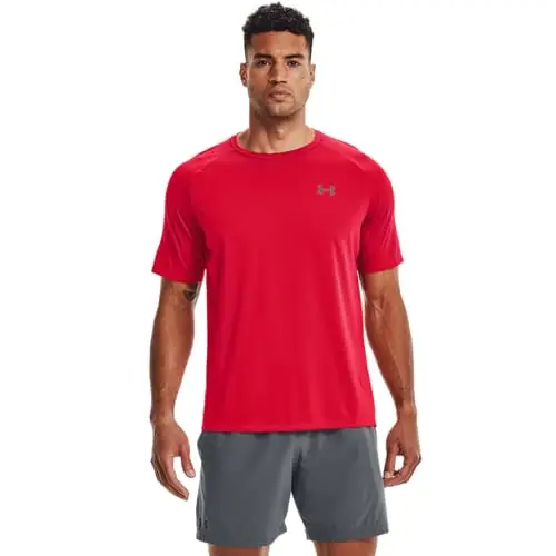Under Armour T-shirt Uomo Rosso 3153720 miniatura 2