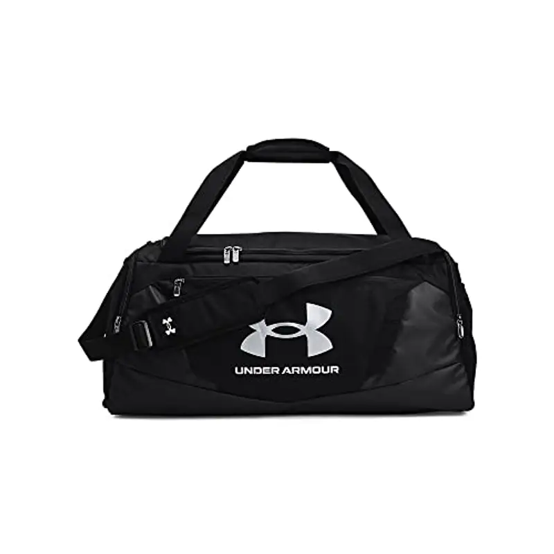 Under Armour Ua Undeniable 5.0 Duffle, Borsa sportiva Unisex - Adulto, Black/Black/Metallic Silver, S