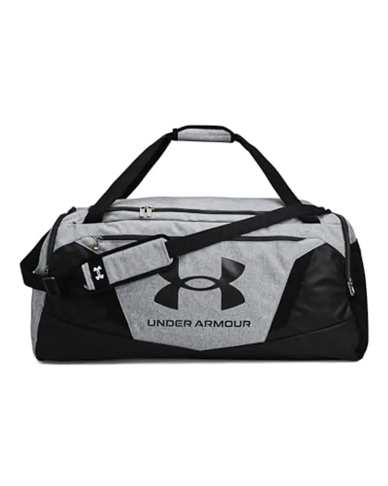 Under Armour Ua Undeniable 5.0 Duffle, Borsa sportiva Unisex - Adulto, Pitch Gray Medium Heather/Black/Black, L