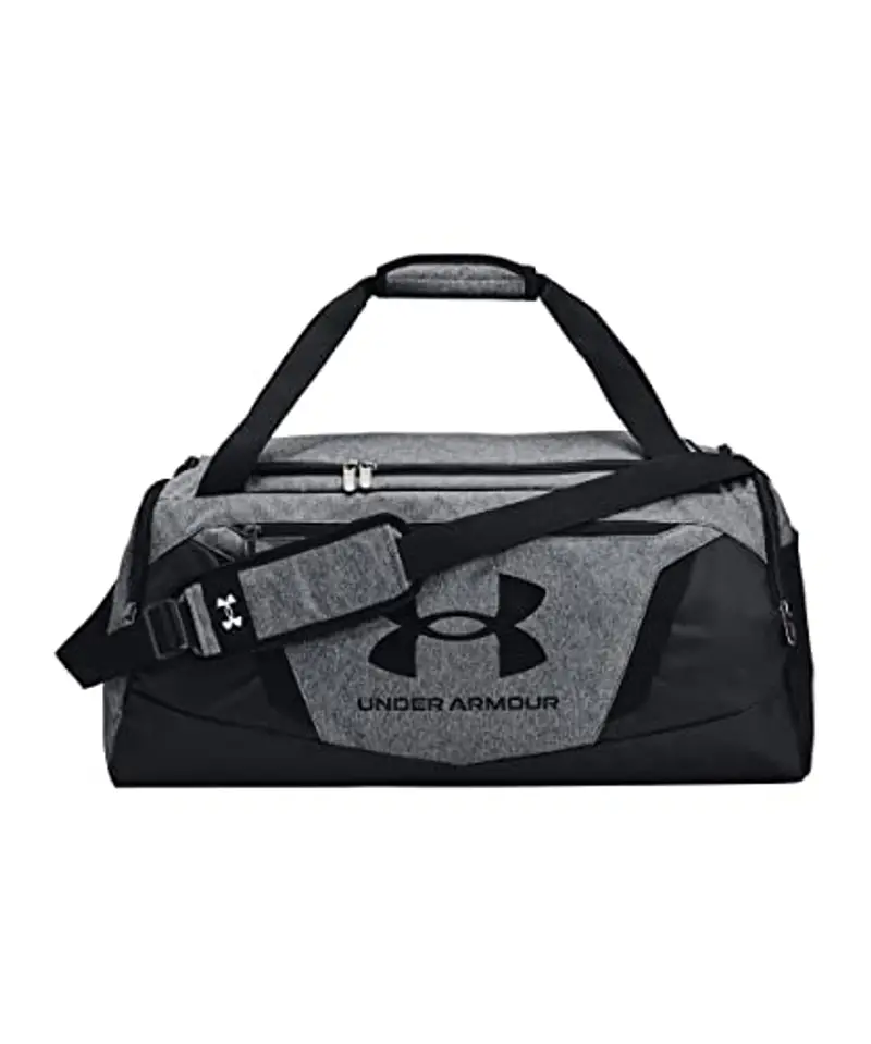 Under Armour Ua Undeniable 5.0 Duffle, Borsa sportiva Unisex - Adulto, Pitch Grey Medium Heather/Black/Black, S