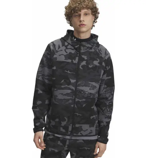 Unstoppable Fleece Camo - felpa con cappuccio - uomo Black