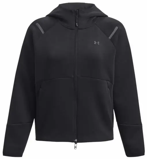 Unstoppable Fleece W - felpa con cappuccio - donna Black