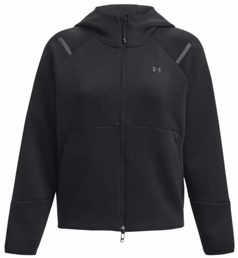 Unstoppable Fleece W - felpa con cappuccio - donna Black