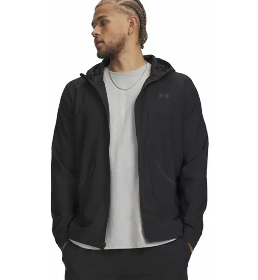 Unstoppable Woven - giacca fitness - uomo Black