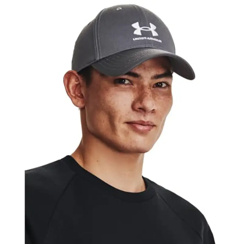 Under Armour Uomo Lockup Adj, Cappello Uomo con Visiera, Comodo Cappello Baseball Uomo, Berretto Uomo con Visiera Sportivo miniatura 3