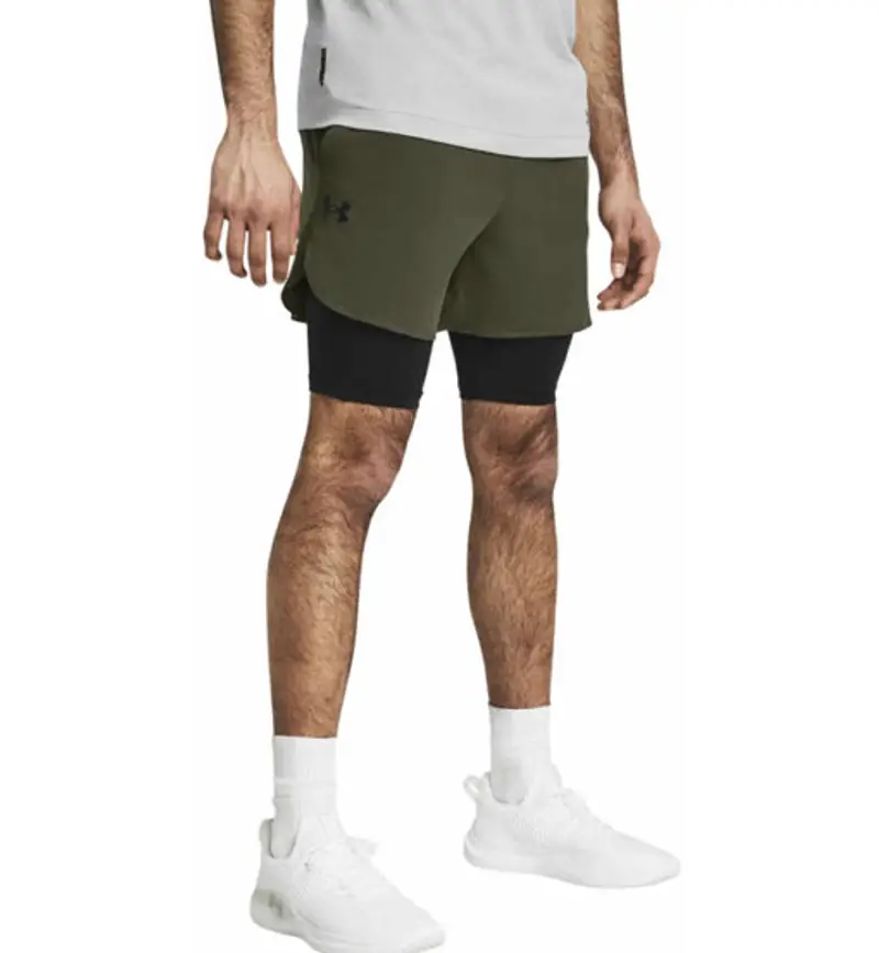 Vanish Elite 2 in 1 M - pantaloni fitness - uomo Green