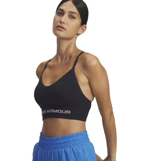 Vanish Seamless - reggiseno sportivo basso sostegno - donna Black