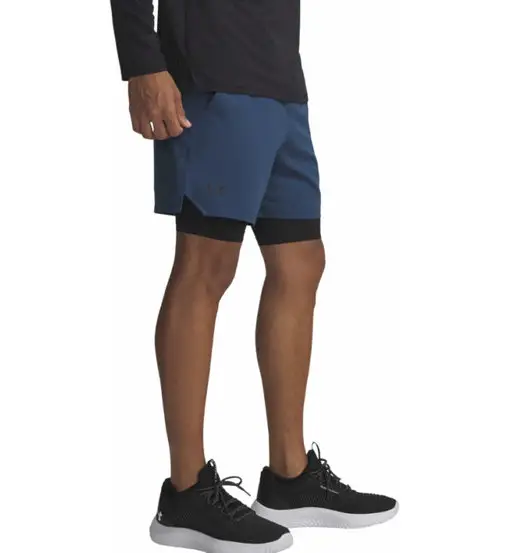 Vanish Woven 2in1 M - pantaloni fitness - uomo Dark Blue