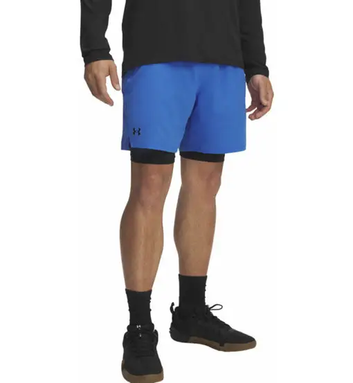 Vanish Woven 2in1 - pantaloni fitness - uomo Blue