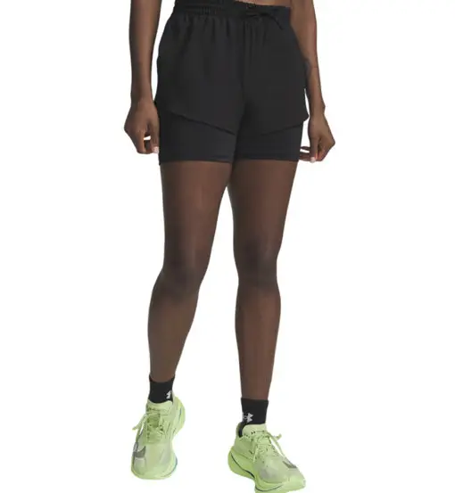 Velociti PRO 4" 2N1 Short W - pantaloni corti running - donna Black