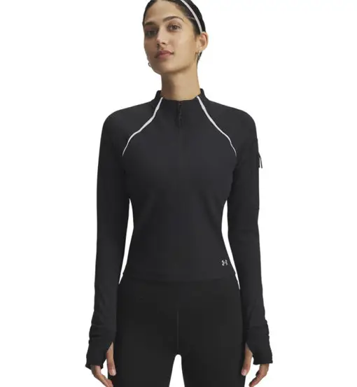 Velociti Pro Cold Weather W - felpa running - donna Black