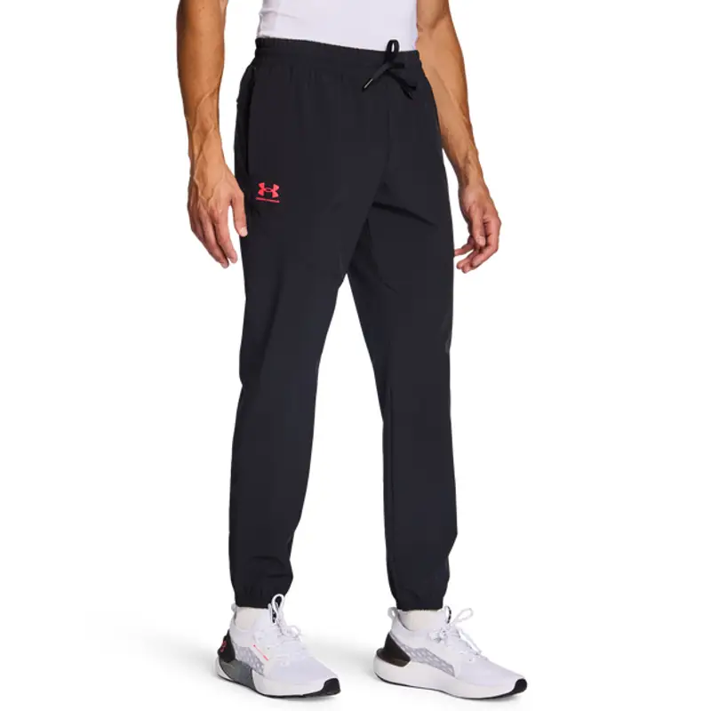 Under Armour Vibe Woven male Pantaloni - Nero - Poly Woven - Foot Locker