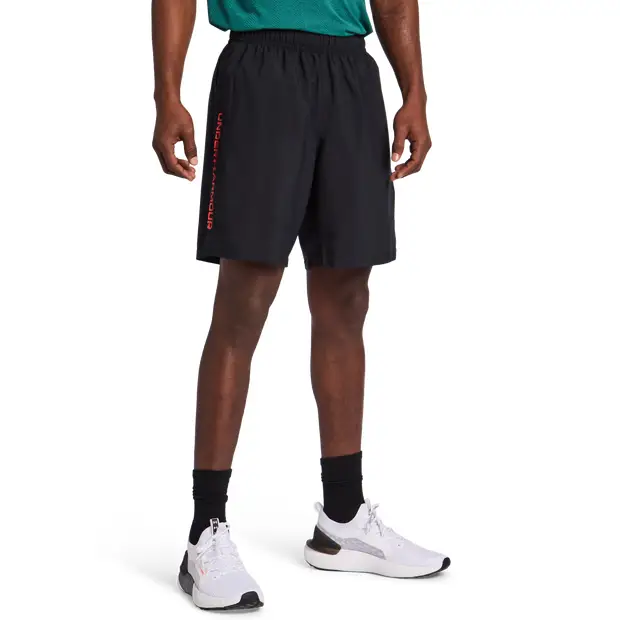 Wordmark Logo Uomo - Pantaloncini Nero - Woven Black