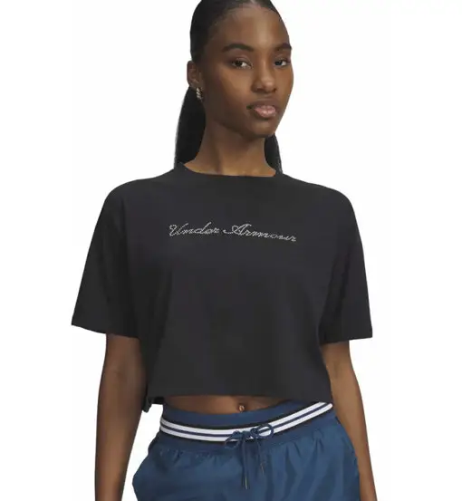 Wordmark W - T-shirt - donna Black