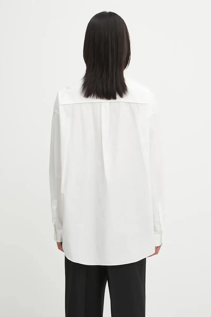 camicia in cotone Shirt uomo colore bianco UP2E4401 miniatura 3