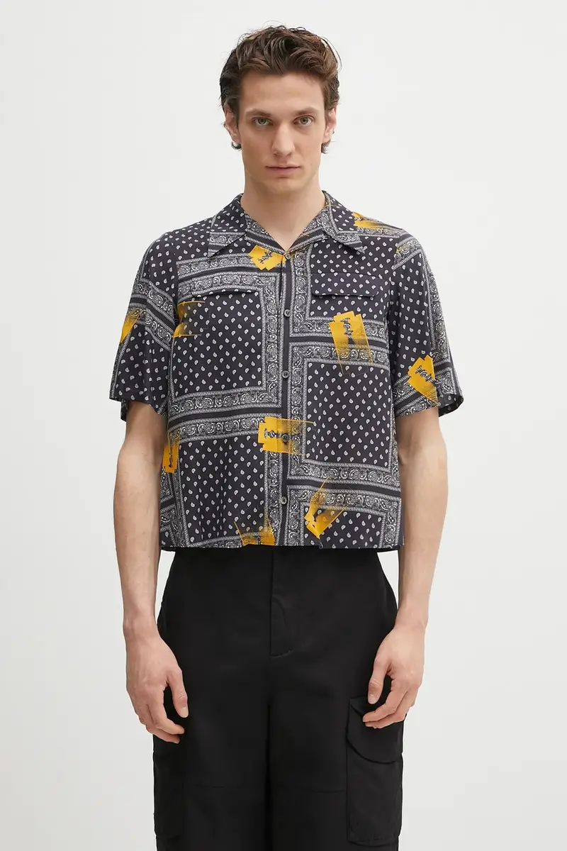 camicia Shirt/blouse colore blu navy UP1E1406