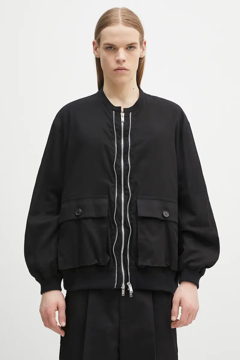 giacca in cotone Blouson colore nero UC1E4206.2