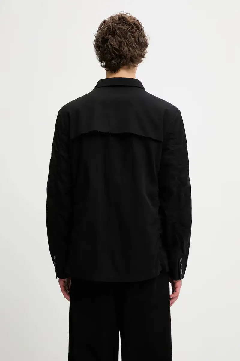 giacca in cotone Jacket colore nero UP2E4102.1 miniatura 3