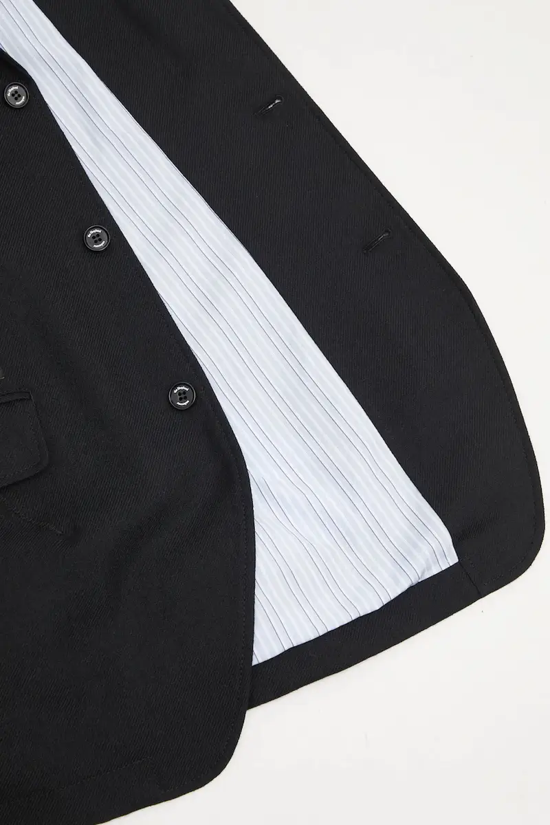 giacca in lana uomo colore nero US2E4192 miniatura 5