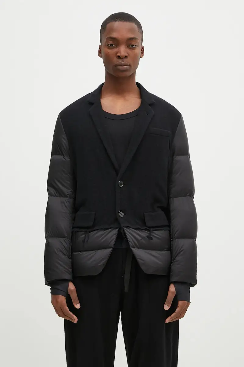 giubbotto in piuma e lana Jacket colore nero UC2D4103