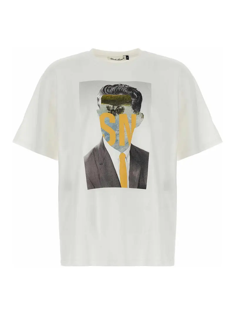 Maglietta stampata Bianco