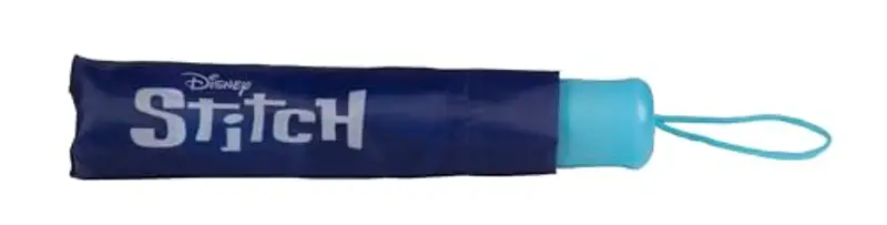 Undercover - ombrello pieghevole Disney Stitch - ombrello tascabile con custodia protettiva - diametro 94 cm - leggero e ideale per le mani dei bambini miniatura 3