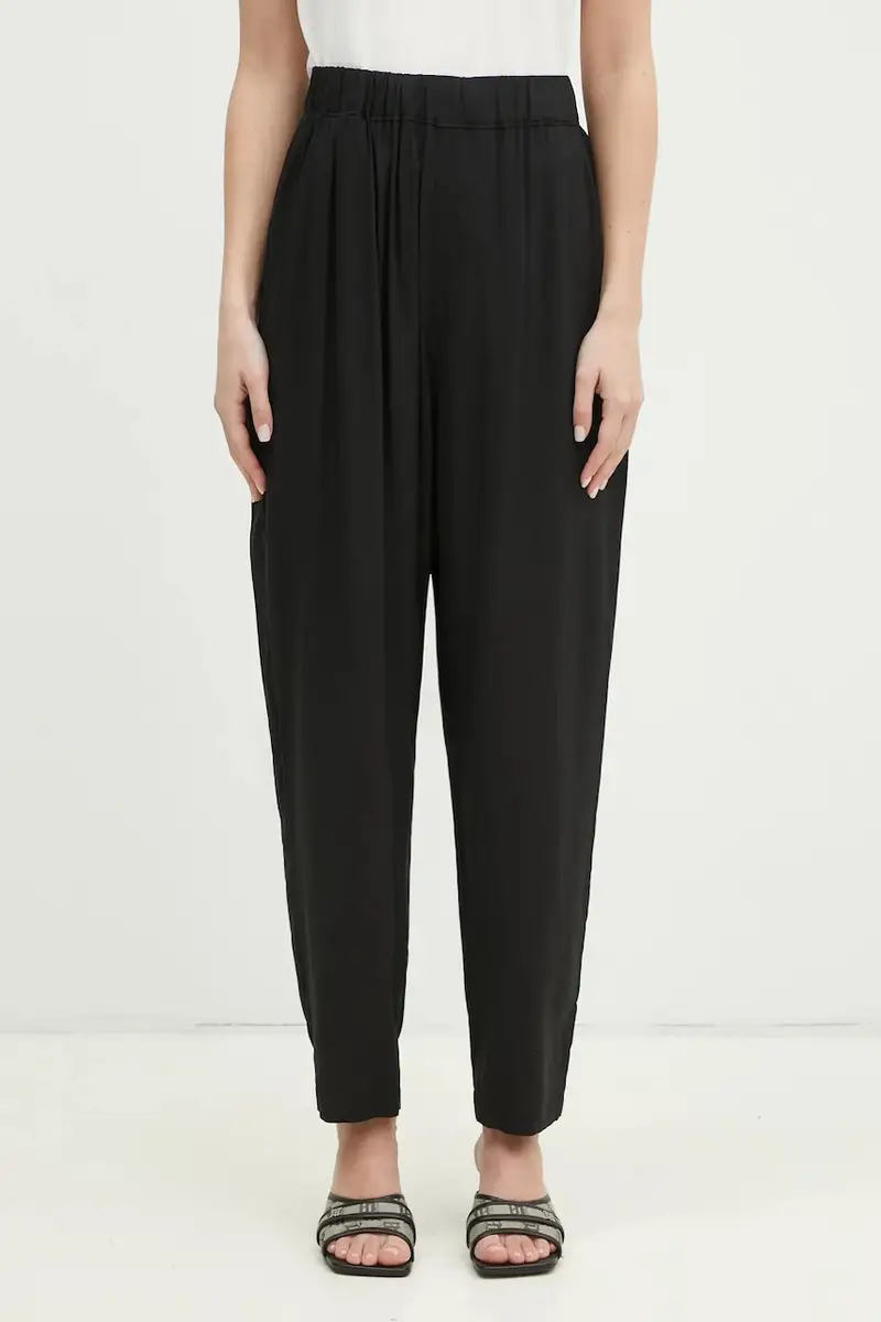 pantaloni Pants donna colore nero UP1E1507.2