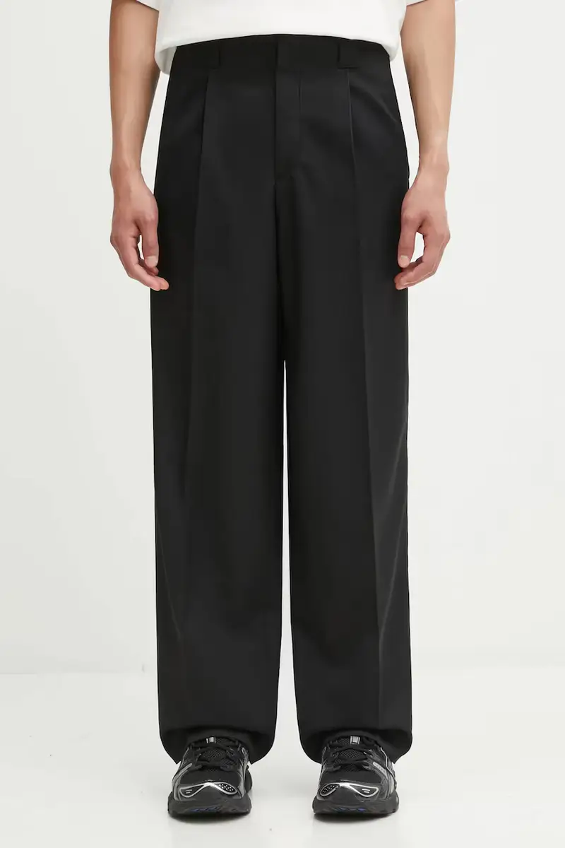 pantaloni Pants uomo colore nero UP2E4505