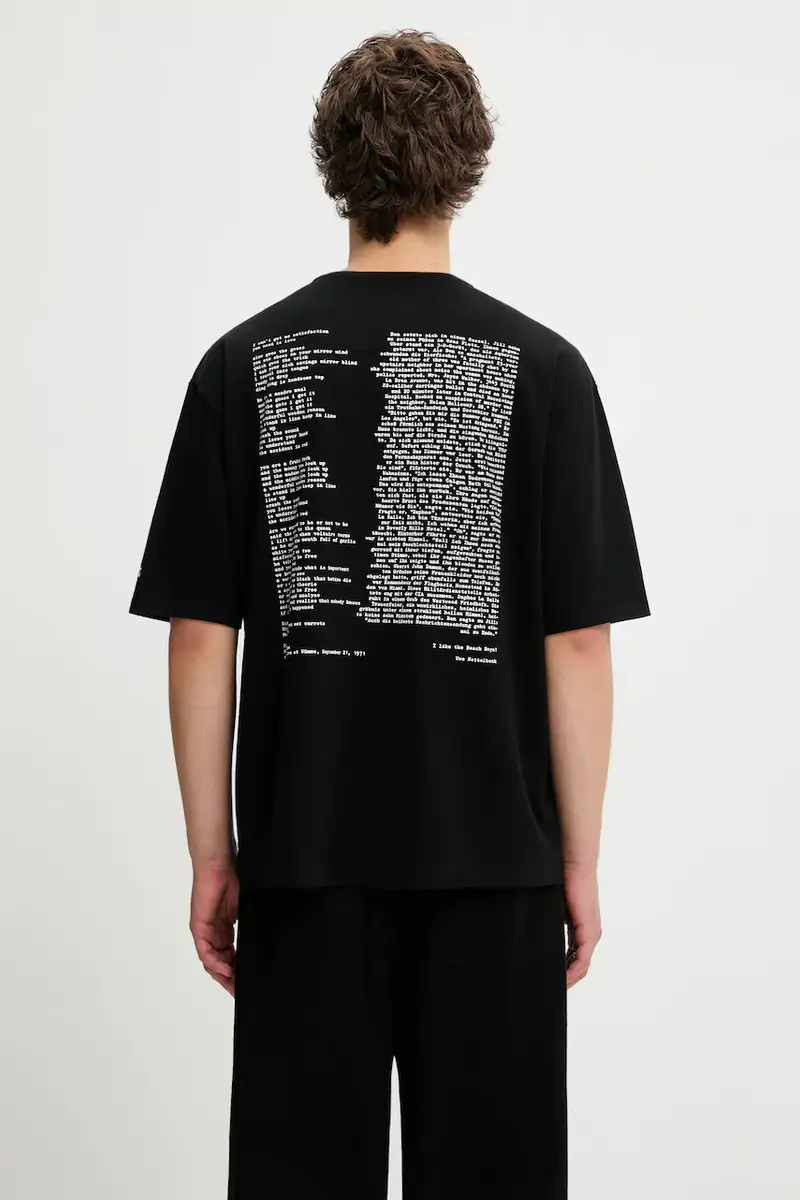 Undercover T-shirt Uomo Nero 2734110 miniatura 3