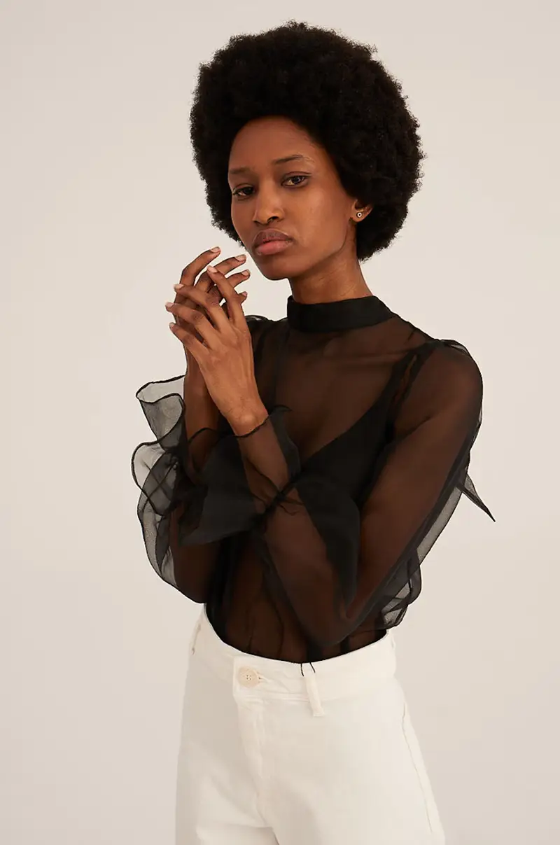 camicetta Classic donna Nero miniatura 4