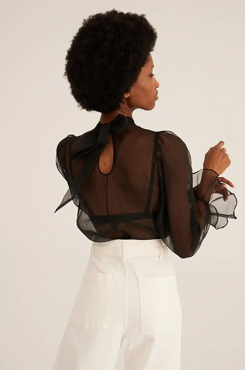 camicetta Classic donna Nero miniatura 5