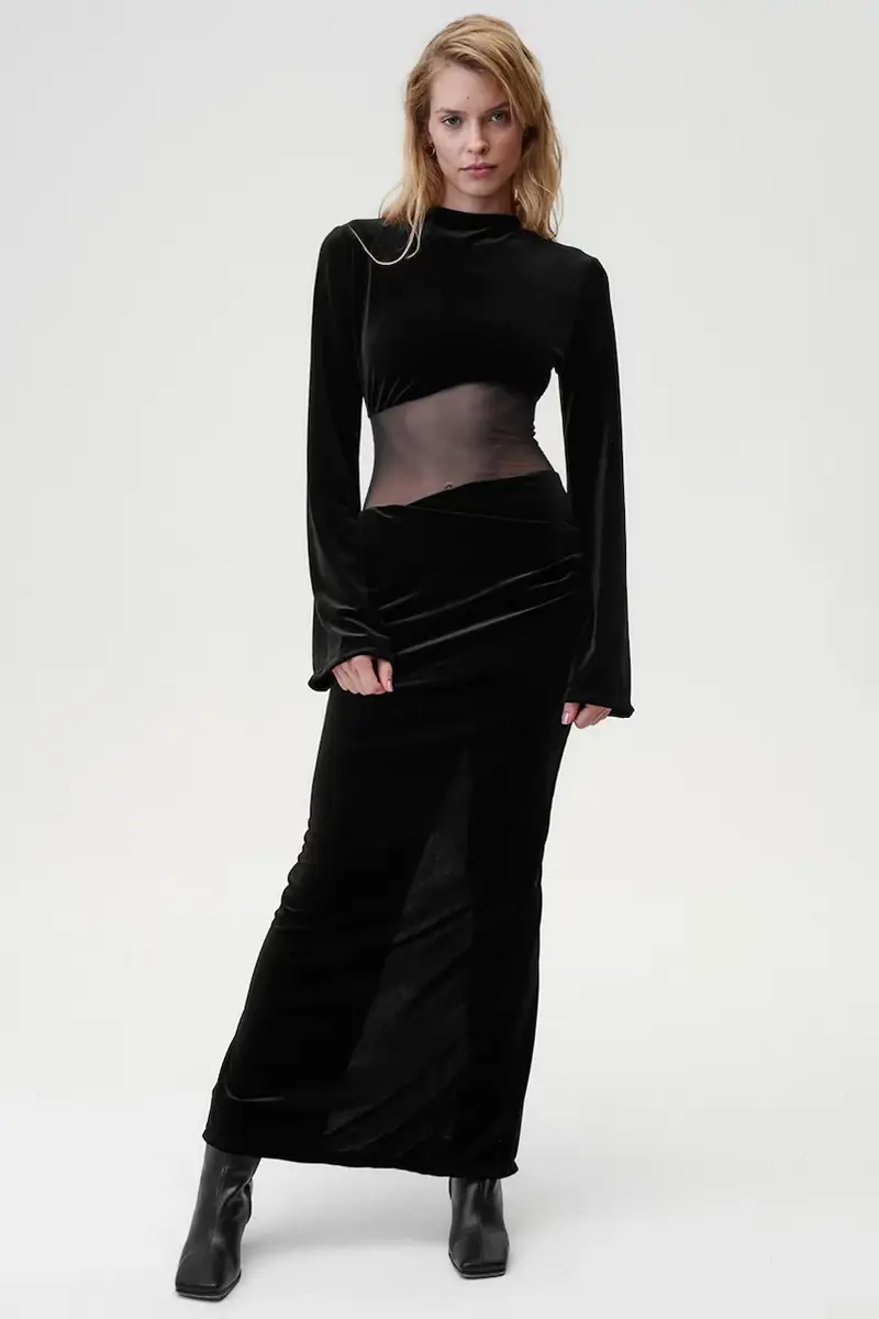 vestito Miss Me Dress colore nero 736