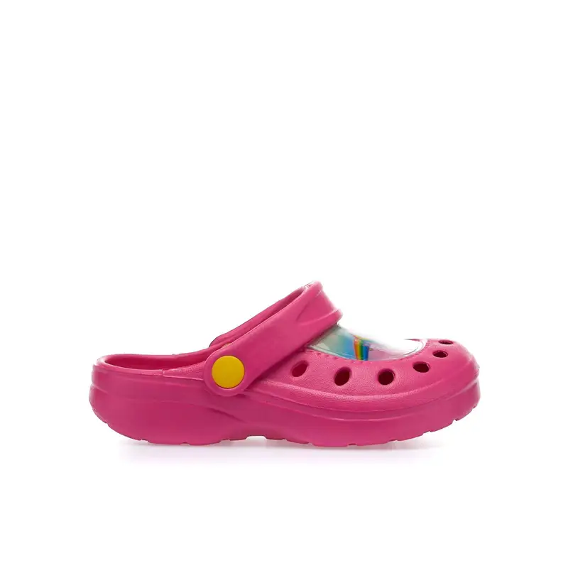 Ciabatte bambina in gomma da mare fucsia