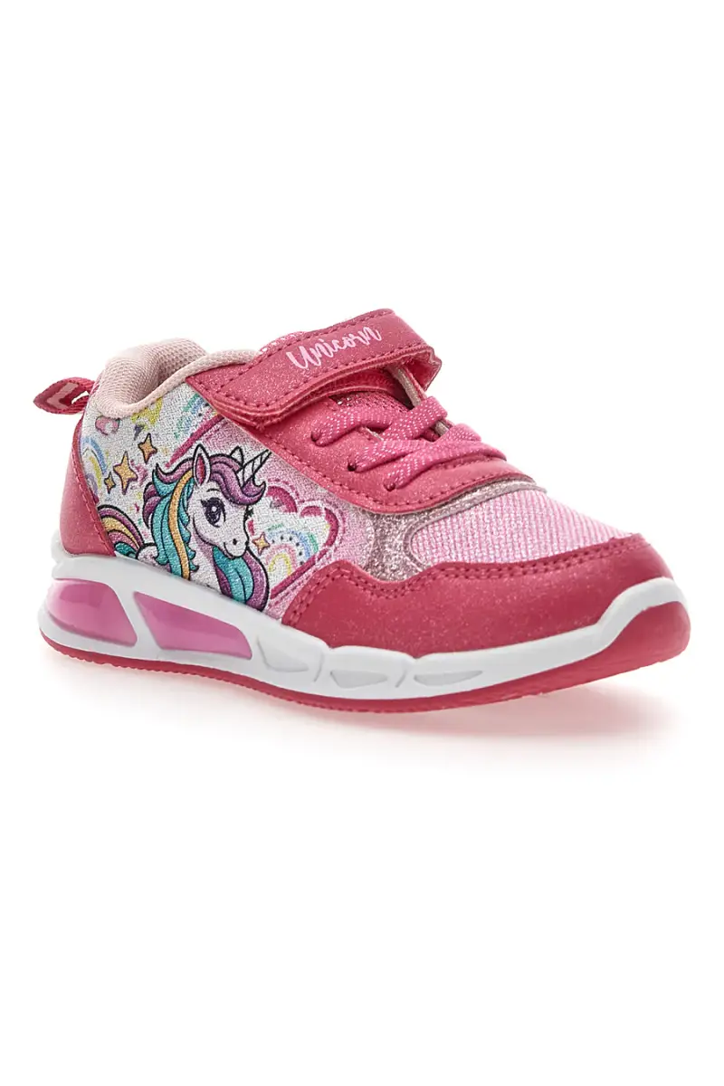 Scarpe rosa con luci e strappo Funicorn S8010199T10 [MULTI] miniatura 2