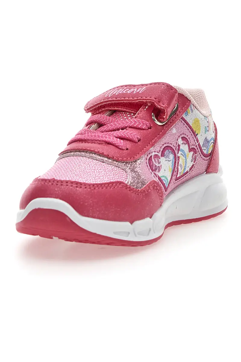 Scarpe rosa con luci e strappo Funicorn S8010199T10 [MULTI] miniatura 3