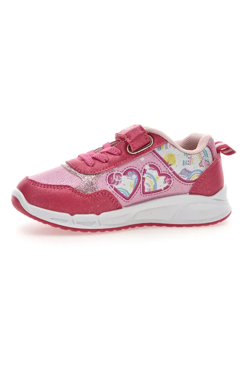 Scarpe rosa con luci e strappo Funicorn S8010199T10 [MULTI] miniatura 4