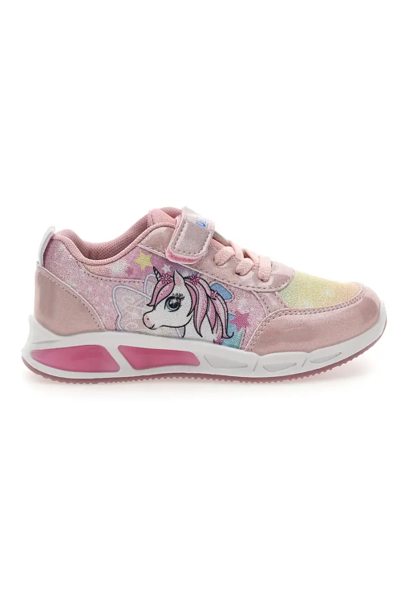 Sneakers Rosa con Brillantini e Stampa UNICORNO S8010119T [ROSA]