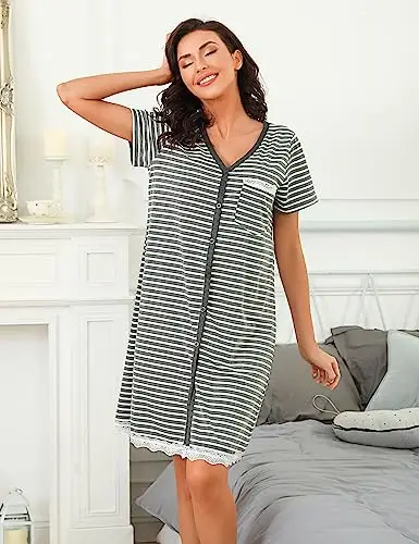 Uniexcosm Camicie da notte Blu 2509333 miniatura 3