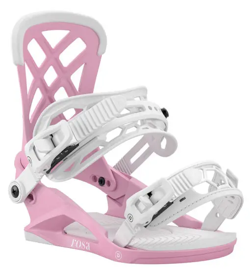 Rosa W - attacco snowboard - donna Light Pink